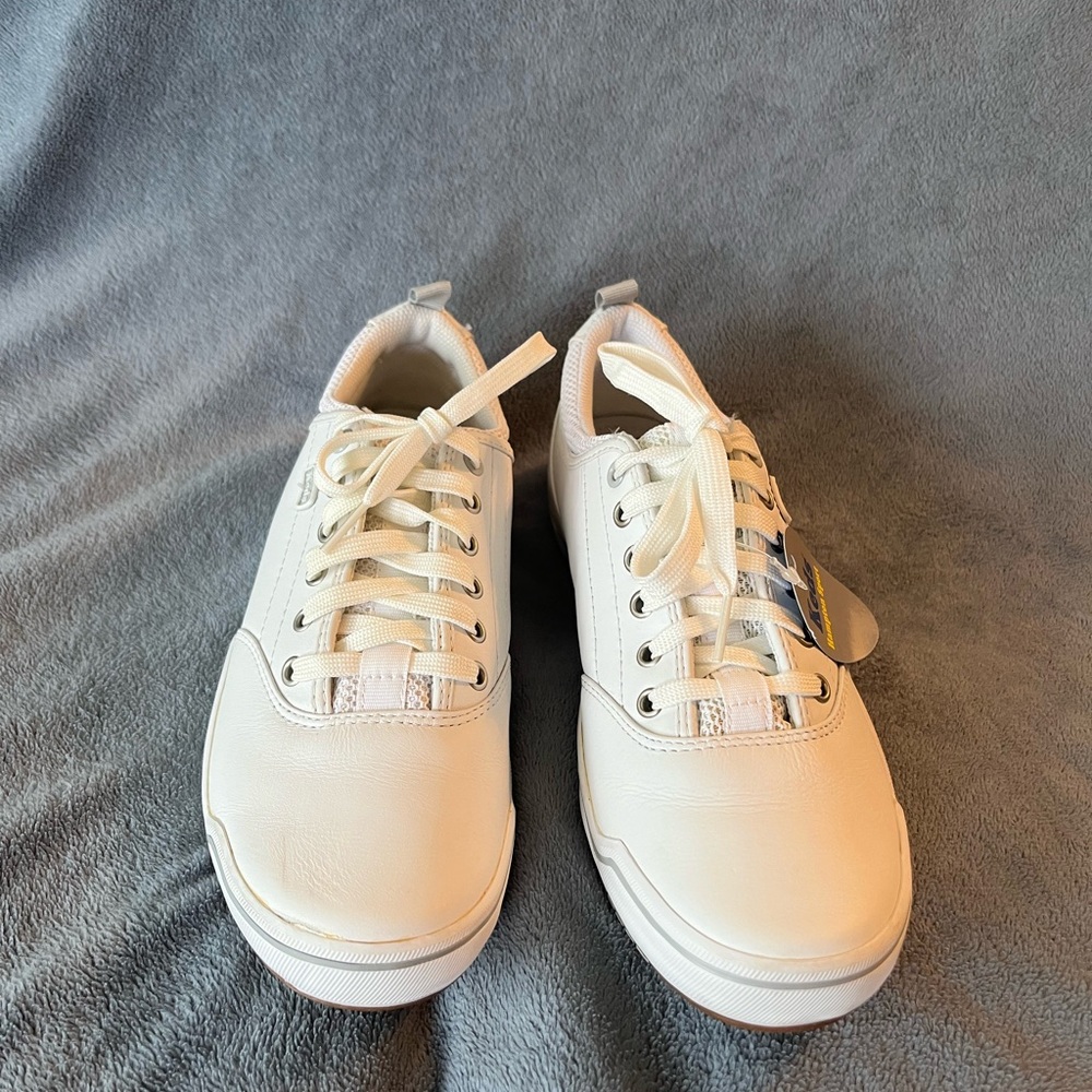 Keds White Leather Hampton Sport Sneakers Brand New Women’s 8